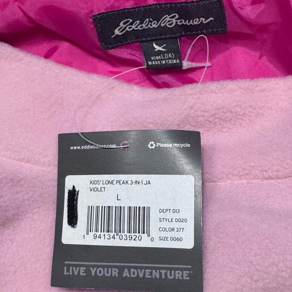 Eddie Bauer Lone Peak 3 in 1 Jacket - Picture 6 of 6